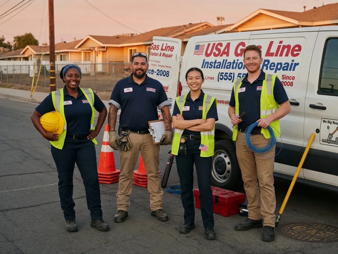 Gas Line Installation company in New Haven, IL